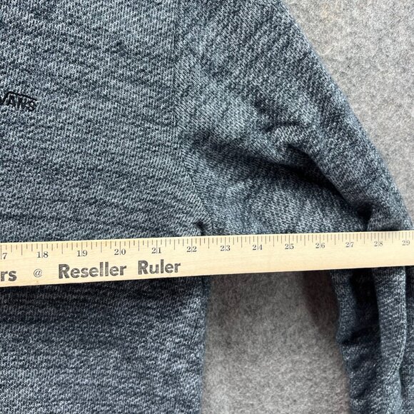 Vans Sweater Men XL Adult Gray Cardigan - Picture 9 of 10